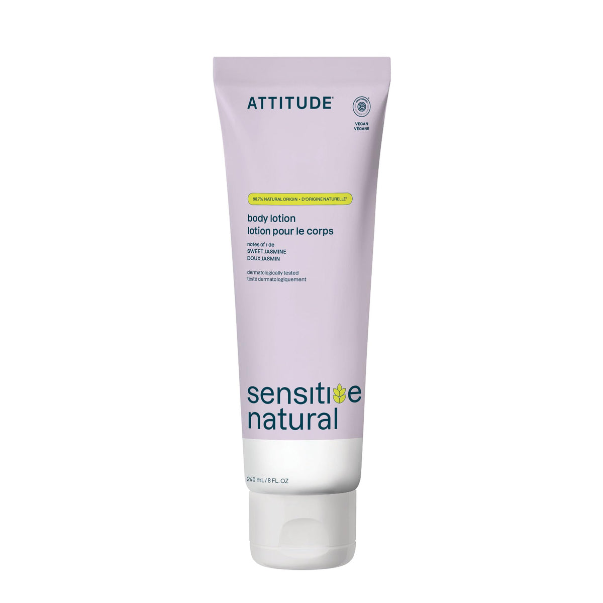 ATTITUDE Sensitive Skin Body Lotion 8 Fl Oz front view
