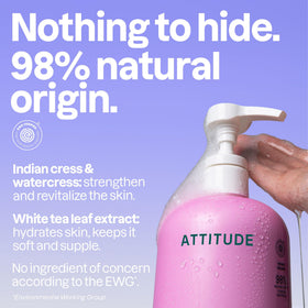 ATTITUDE Soothing Shower Gel texture close-up