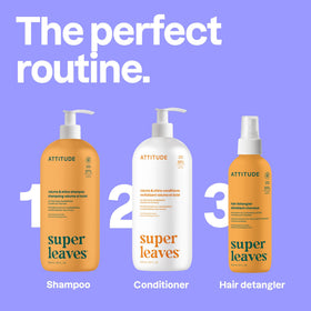 ATTITUDE Volume and Shine Hair Conditioner displaying orange blossom and eucalyptus scent