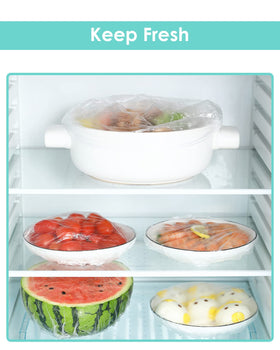 Auban Disposable Shower Cap in a lifestyle setting with beauty products