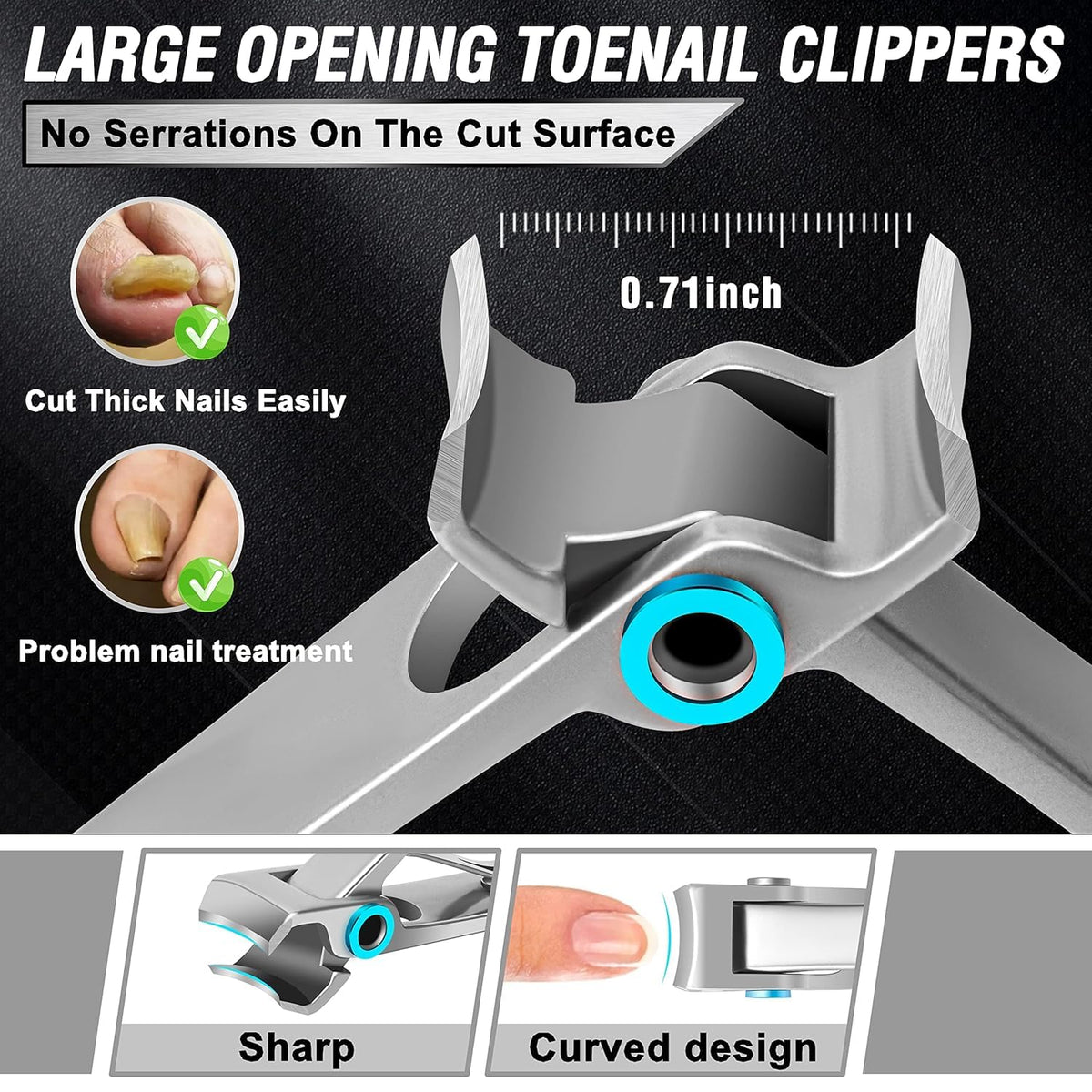 Aucurwen ingrown toenail tool and accessories