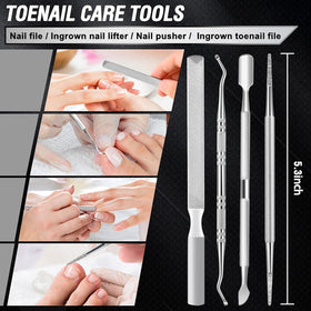 Aucurwen nail file and lifter set