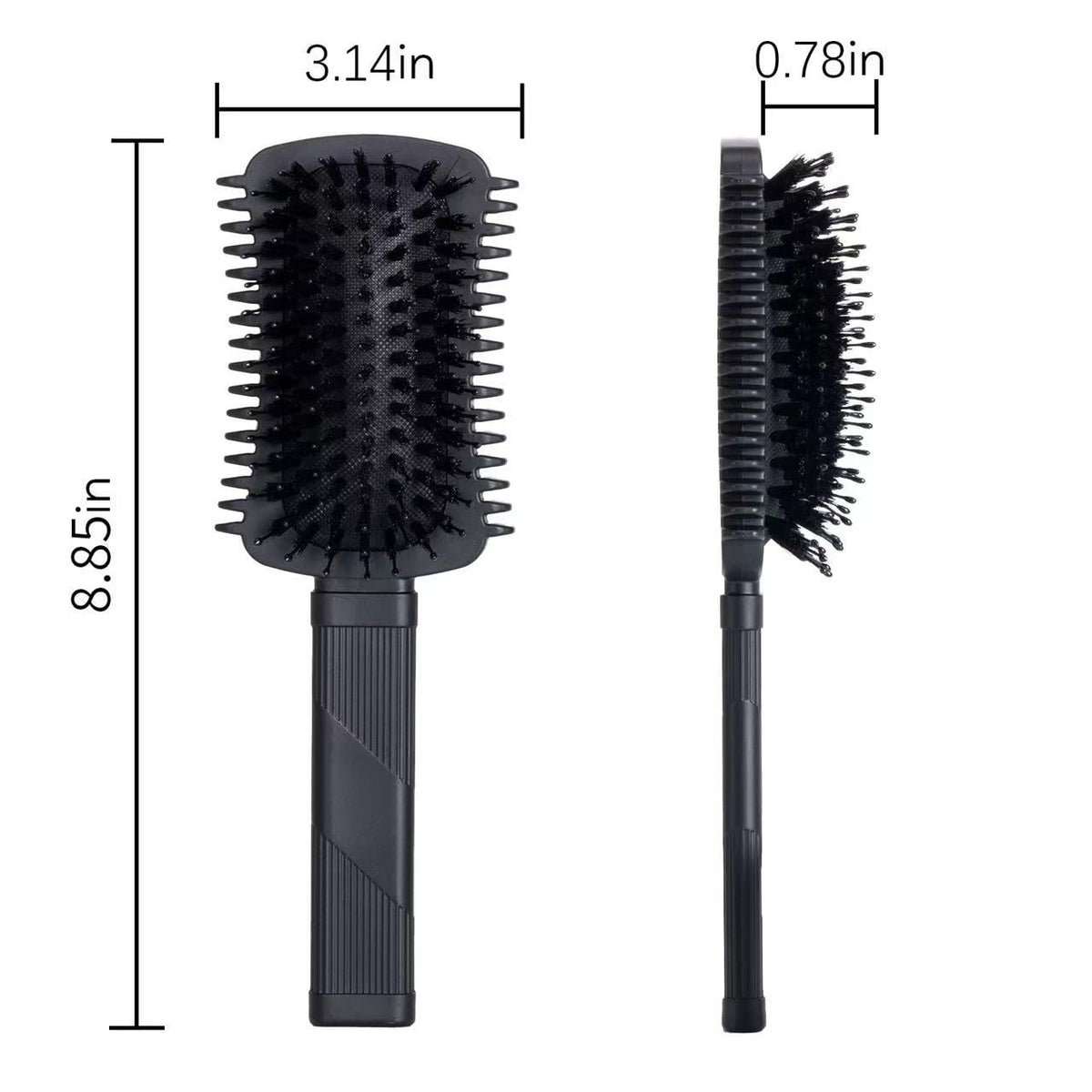 Auhrjomra Curly Hair Brush packaging front view