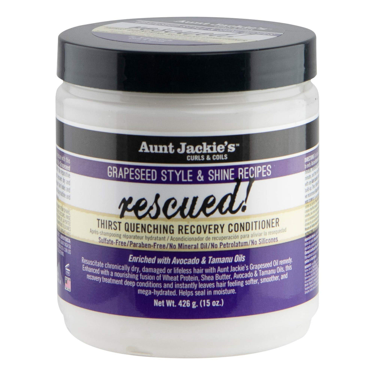 Aunt Jackie's 15 oz Recovery Conditioner front view