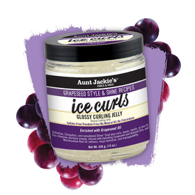 Aunt Jackie's Ice Curls Glossy Jelly 18 oz back view