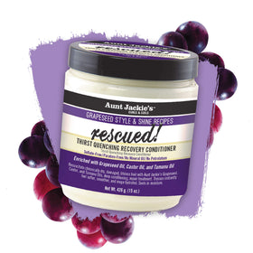 Aunt Jackie's Recovery Conditioner texture on hand