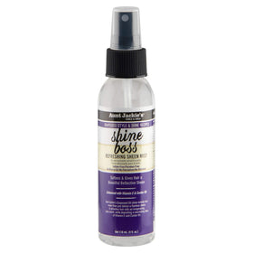 Aunt Jackie's Shine Boss Refreshing Sheen Mist 4 fl oz front view