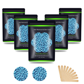 Auperwel Hard Wax Beans 17.5Oz front view with packaging