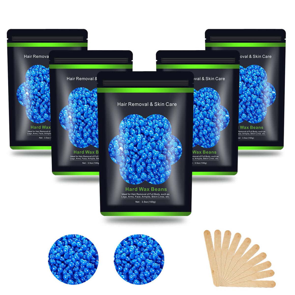 Auperwel Hard Wax Beans 17.5Oz packaging front view