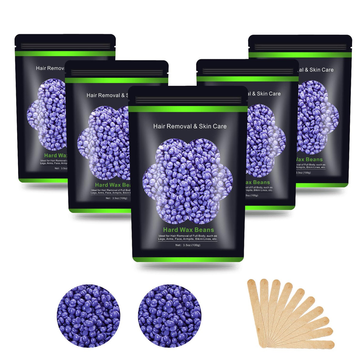 Auperwel Wax Beads 1.1 lb package front view