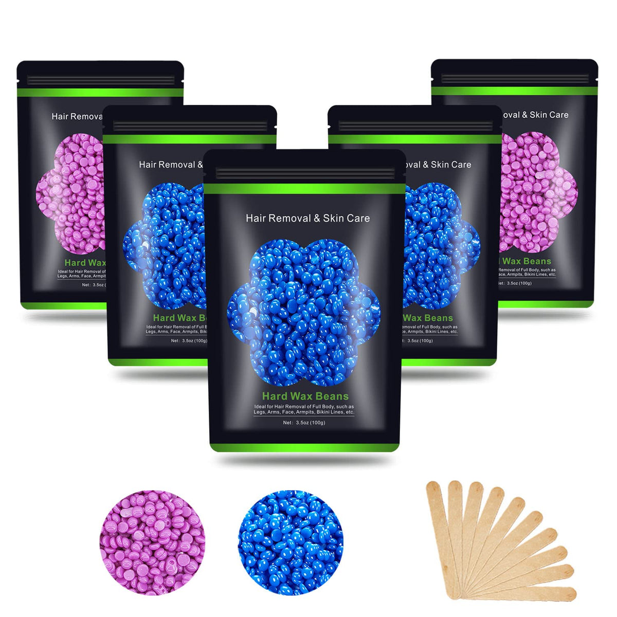 Auperwel Wax Beads 1.1 lb package front view