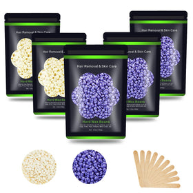 Auperwel Wax Beads for Hair Removal 1.1 lb front view
