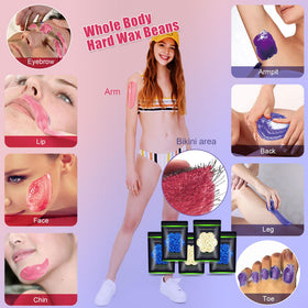 Auperwel Wax Beads packaging with product details