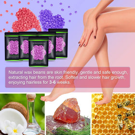 Auperwel Wax Beads packaging with various flavours