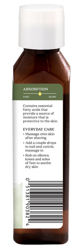Aura Cacia Organic Hemp Seed Oil with dropper