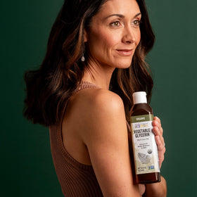 Aura Cacia Organic Skin Care Oil with essential oils and water