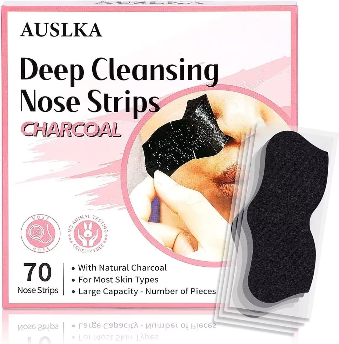 AUSLKA Blackhead Pore Strips packaging front view