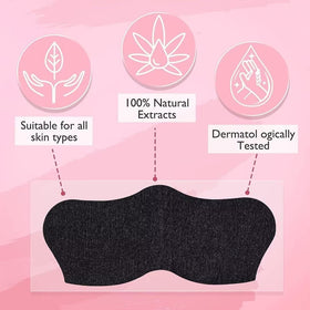 AUSLKA Blackhead Pore Strips showing texture