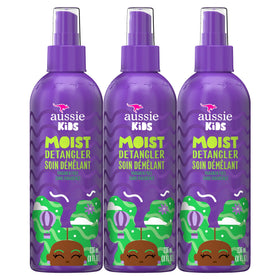 Aussie Kids Moist Detangler Spray 3 pack front view
