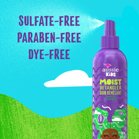 Aussie Kids Moist Detangler Spray bottle side view