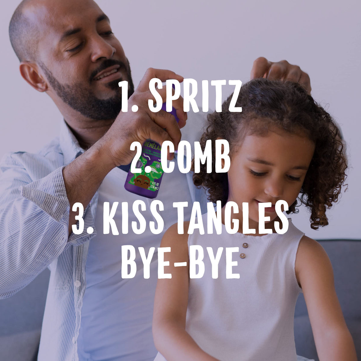 Aussie Kids Moist Detangler Spray with tropical scent