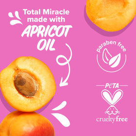 Aussie Total Miracle Conditioner being applied to hair