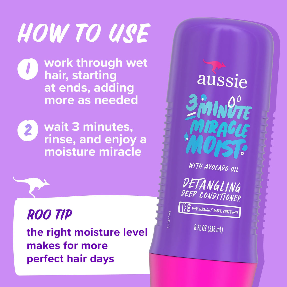 Aussie Total Miracle Hair Care Bundle with apricot and macadamia oil ingredients