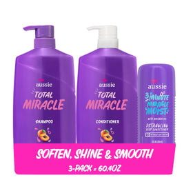 Aussie Total Miracle Shampoo 262 fl oz bottle front view