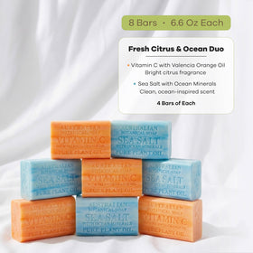 Australian Botanical Soap bar with Sea Salt and Ocean Minerals
