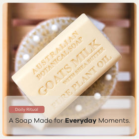 Australian Botanical Soap Goat Milk Soap stacked bars
