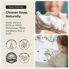 Australian Botanical Soap Goats Milk Bar with soya bean oil ingredients