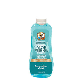 Australian Gold Aloe Vera Freeze Gel with Lidocaine 8 oz front view