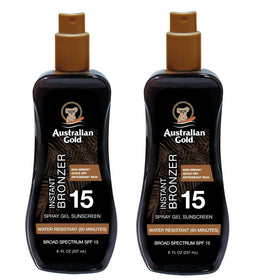 Australian Gold SPF 15 Spray Gel Sunscreen front view