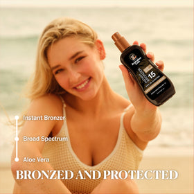 Australian Gold SPF 15 Spray Gel Sunscreen side view