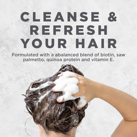 Avalon Organics Biotin B-Complex Thickening Shampoo with ingredients list