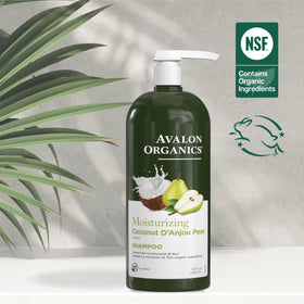 Avalon Organics Coconut Pear Shampoo 32 Fl Oz with ingredients