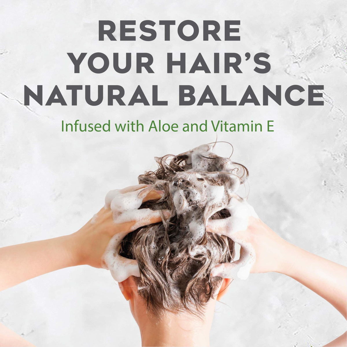 Avalon Organics Coconut Pear Shampoo with ingredients display