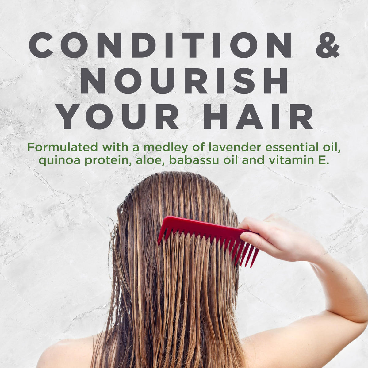 Avalon Organics Conditioner in a natural setting