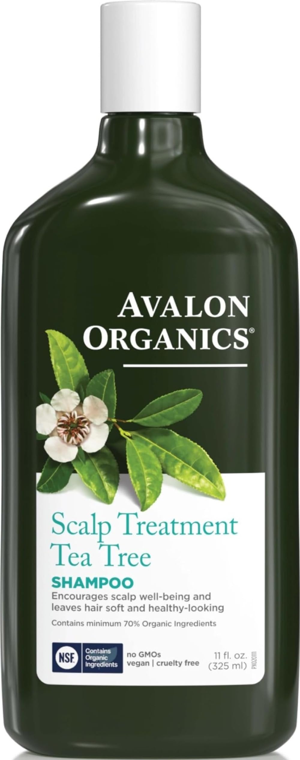 Avalon Organics Scalp Tea Tree Shampoo front view