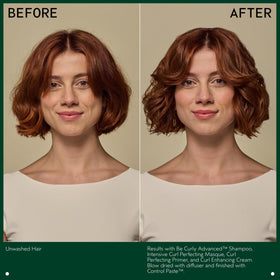 Aveda Be Curly Advanced Curl Cream 50g with ingredients