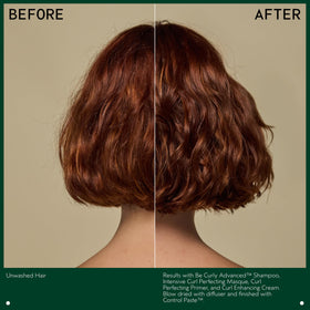 Aveda Be Curly Advanced Curl support Cream texture close-up