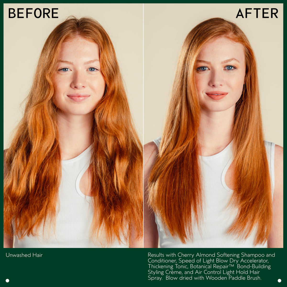 Aveda Cherry Almond Softening Shampoo showing texture