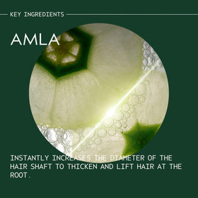 Aveda Invati foam texture on hand