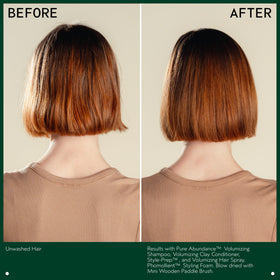 Aveda Phomollient Styling Foam in a bathroom setting