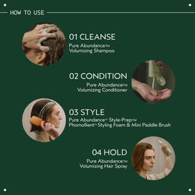 Aveda Phomollient Styling Foam with ingredients list