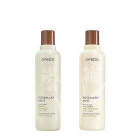 Aveda Rosemary Mint Purifying Shampoo and Conditioner Set front view