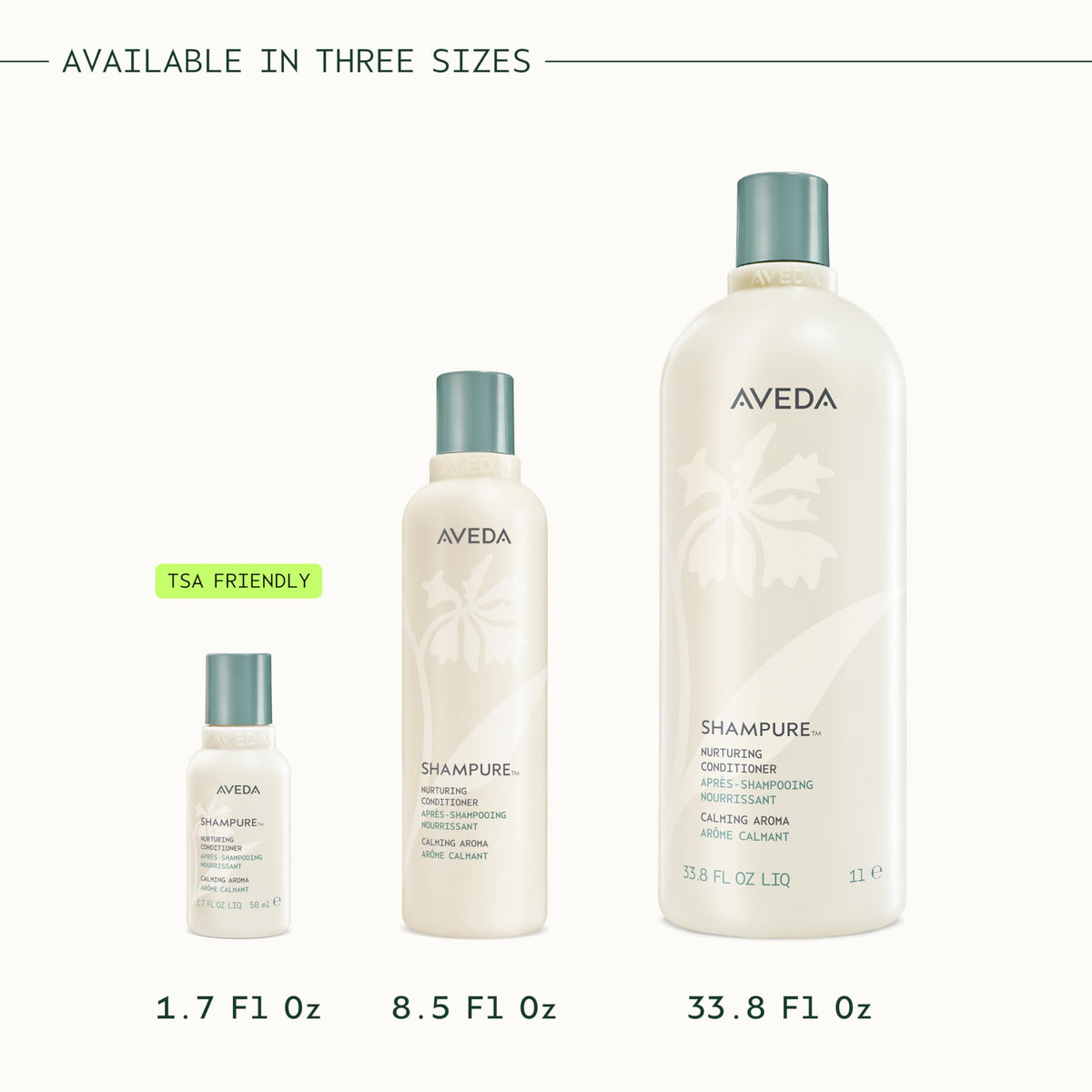 Aveda Shampure Nurturing Conditioner packaging details