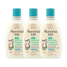 Aveeno Baby Kids 2-in-1 Shampoo & Conditioner 12 fl oz front view