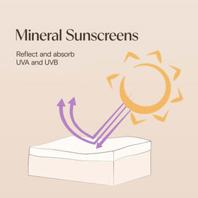 Aveeno Baby sunscreen application on baby skin