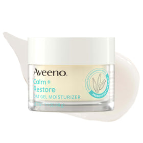 Aveeno Calm + Restore Oat Gel Moisturizer front view, 1.7 fl oz